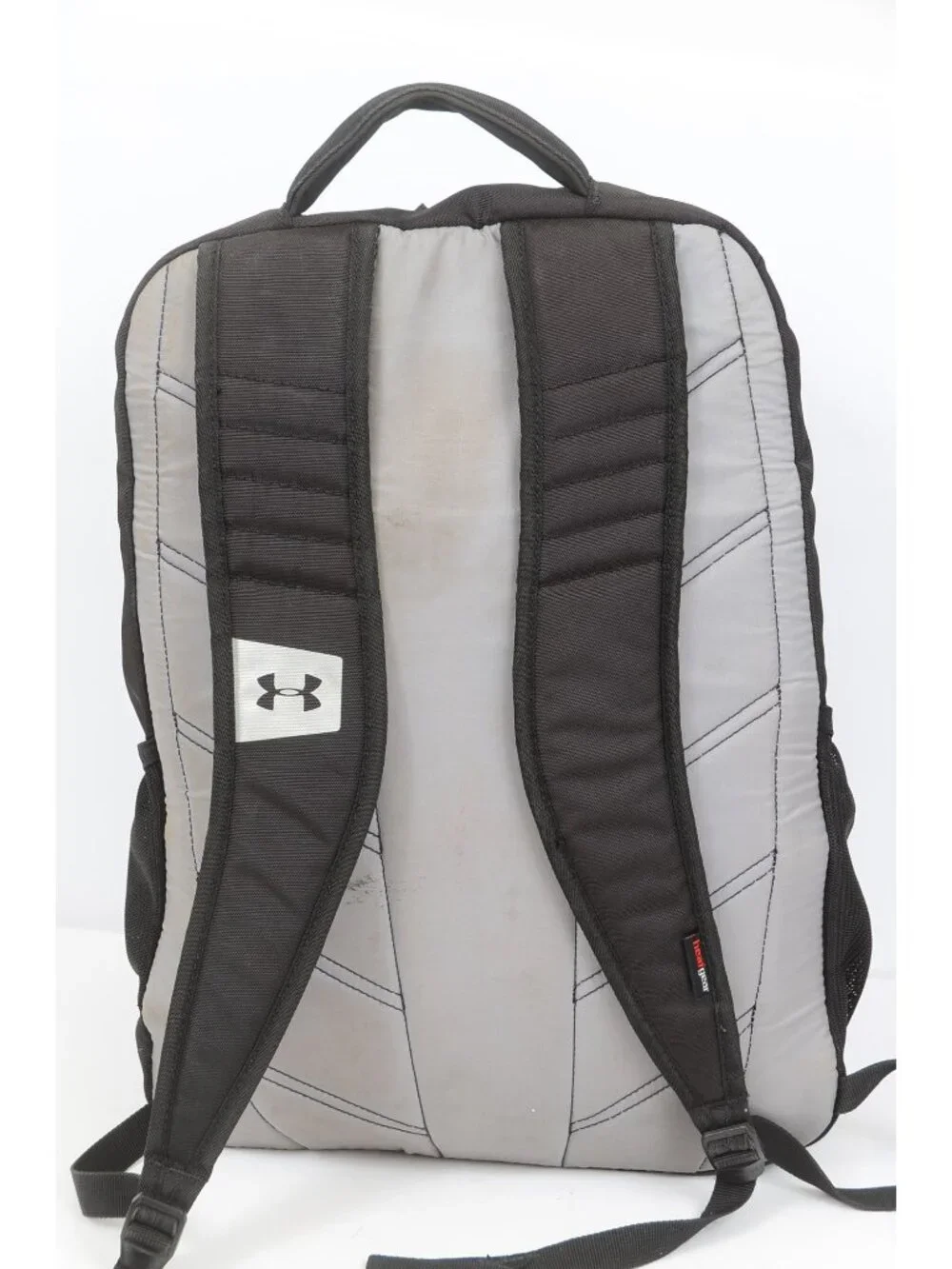 Under Armour Storm 1 Team Hustle All Sport Backpack Black Silver Rucksack
